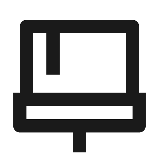 Brush 4 line icon, outline style, from Remix Icon