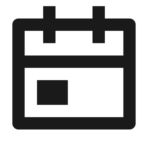 Calendar event line icon, outline style, from Remix Icon