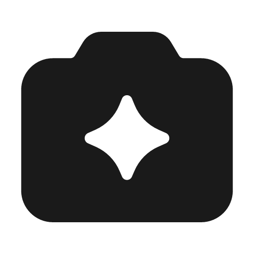 Camera ai 2 fill icon, filled style, from Remix Icon