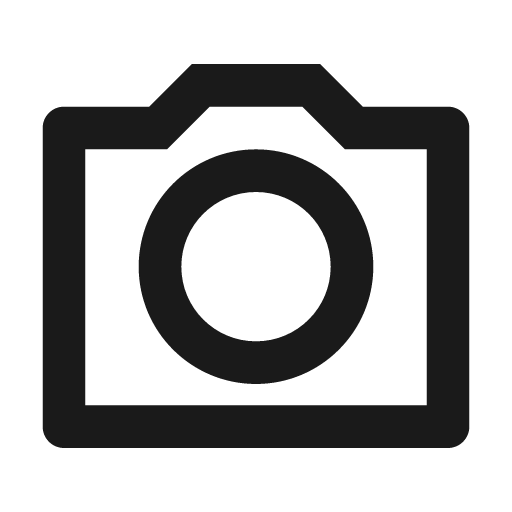 Camera line icon, outline style, from Remix Icon