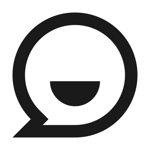 Chat smile 3 line icon, outline style, from Remix Icon