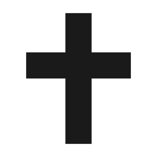 Cross fill icon, filled style, from Remix Icon