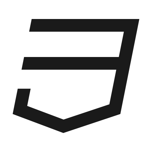 Css3 line icon, outline style, from Remix Icon