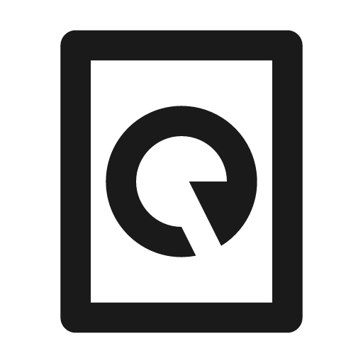 Device recover line icon, outline style, from Remix Icon
