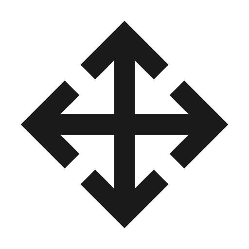 Drag move 2 line icon, outline style, from Remix Icon