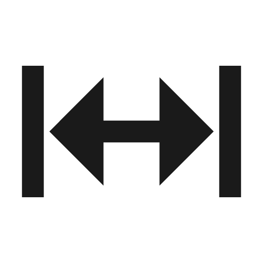 Expand width fill icon, filled style, from Remix Icon