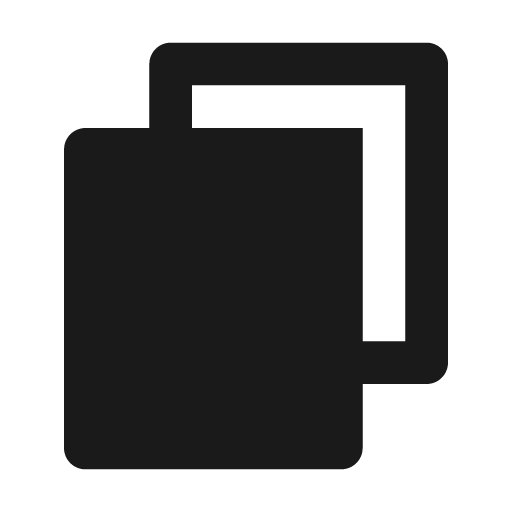 File copy fill icon, filled style, from Remix Icon