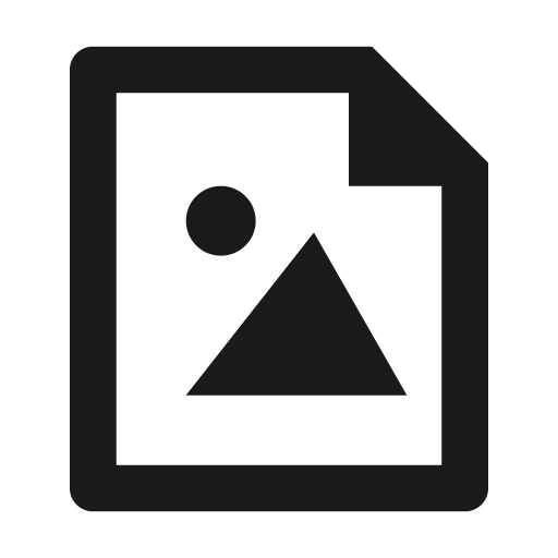 File image line icon, outline style, from Remix Icon