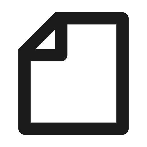 File line icon, outline style, from Remix Icon