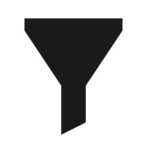 Filter 2 fill icon, filled style, from Remix Icon