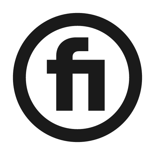Fiverr line icon, outline style, from Remix Icon