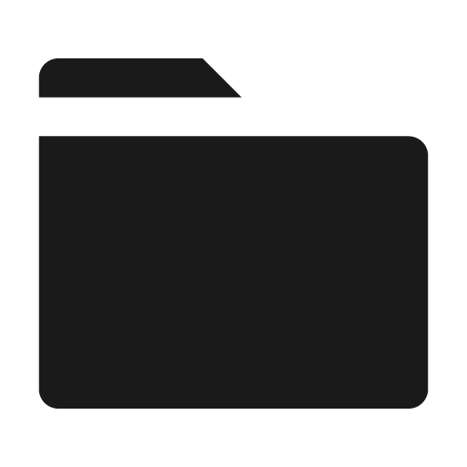 Folder 3 fill icon, filled style, from Remix Icon