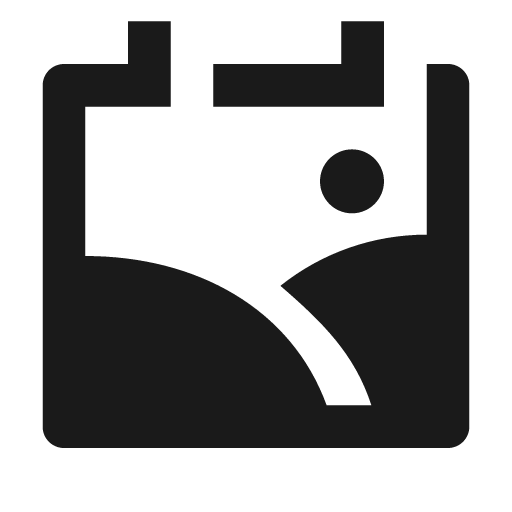 Gallery fill icon, filled style, from Remix Icon