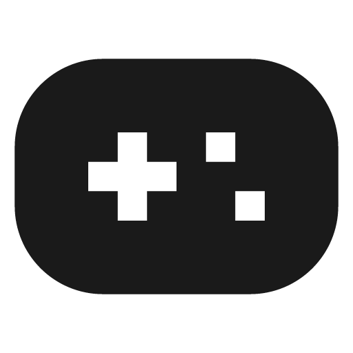 Gamepad fill icon, filled style, from Remix Icon