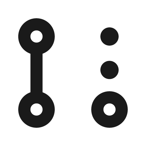 Git pr draft line icon, outline style, from Remix Icon