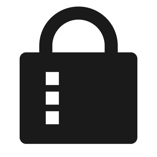 Git repository private fill icon, filled style, from Remix Icon