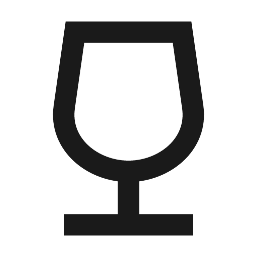 Goblet 2 line icon, outline style, from Remix Icon