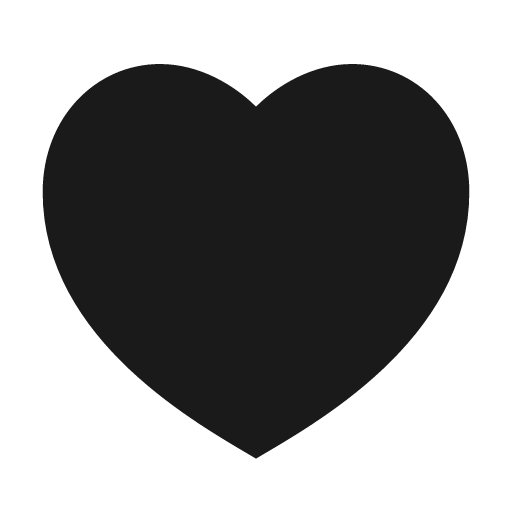 Heart 3 fill icon, filled style, from Remix Icon