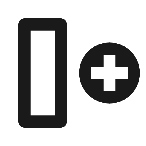 Insert column right icon, solid style, from Remix Icon