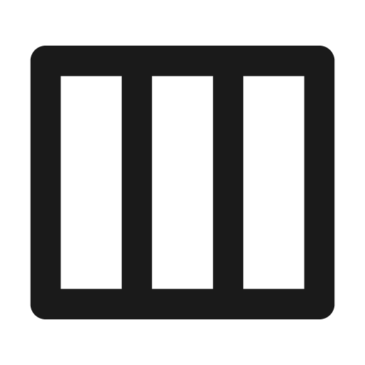 Kanban view 2 icon, solid style, from Remix Icon