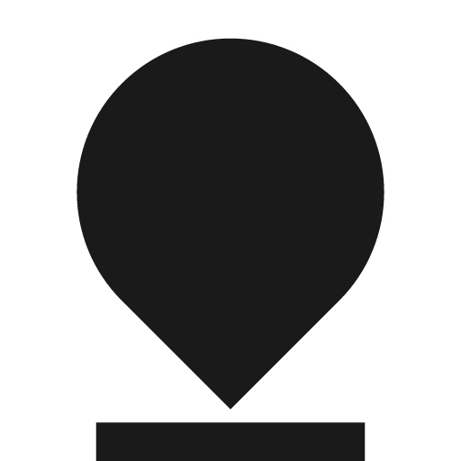 Map pin 5 fill icon, filled style, from Remix Icon