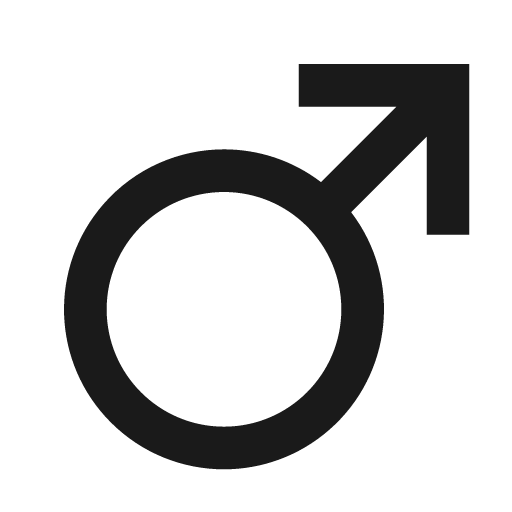 Men line icon, outline style, from Remix Icon