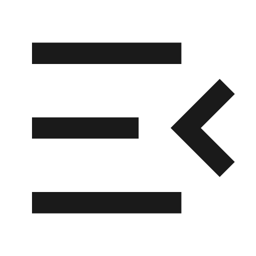 Menu unfold 4 line icon, outline style, from Remix Icon