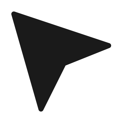 Navigation fill icon, filled style, from Remix Icon