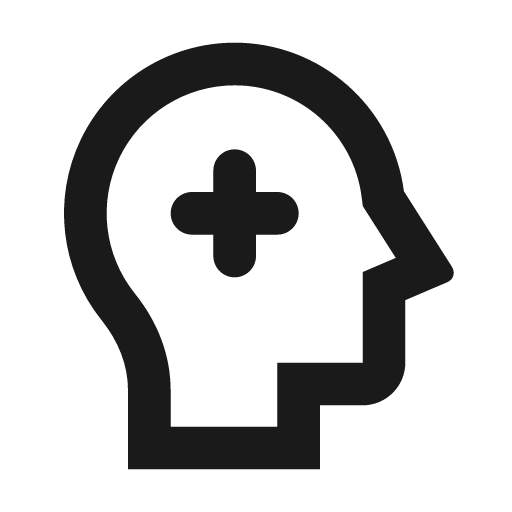 Psychotherapy line icon, outline style, from Remix Icon