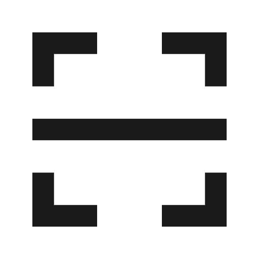 Qr scan 2 line icon, outline style, from Remix Icon