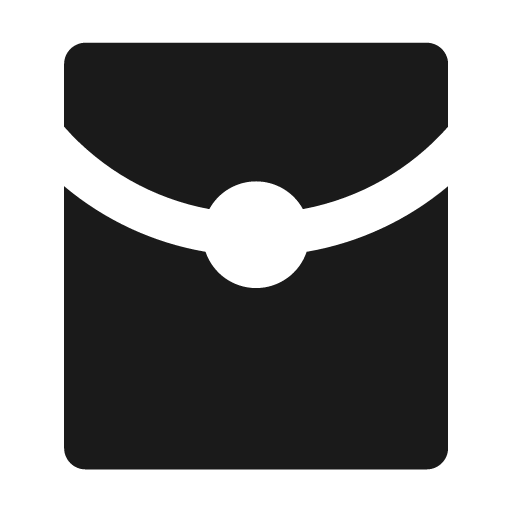 Red packet fill icon, filled style, from Remix Icon