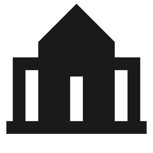 School fill icon, filled style, from Remix Icon