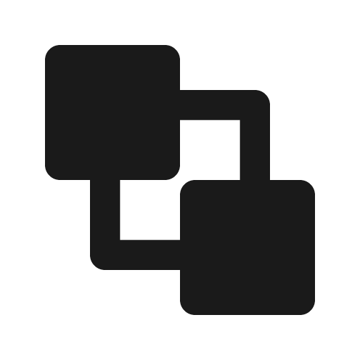 Send to back icon, solid style, from Remix Icon