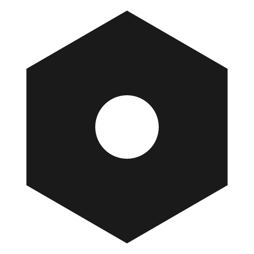 Settings fill icon, filled style, from Remix Icon