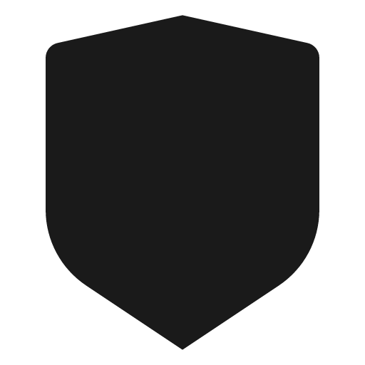 Shield fill icon, filled style, from Remix Icon