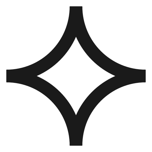Shining line icon, outline style, from Remix Icon