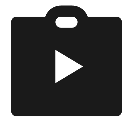 Slideshow 4 fill icon, filled style, from Remix Icon
