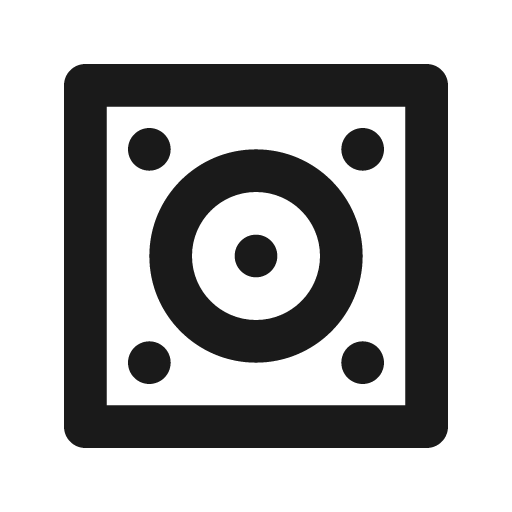 Speaker 3 line icon, outline style, from Remix Icon