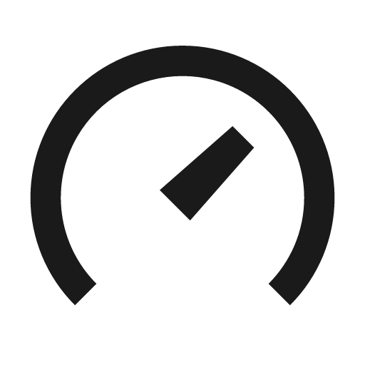 Speed up fill icon, filled style, from Remix Icon