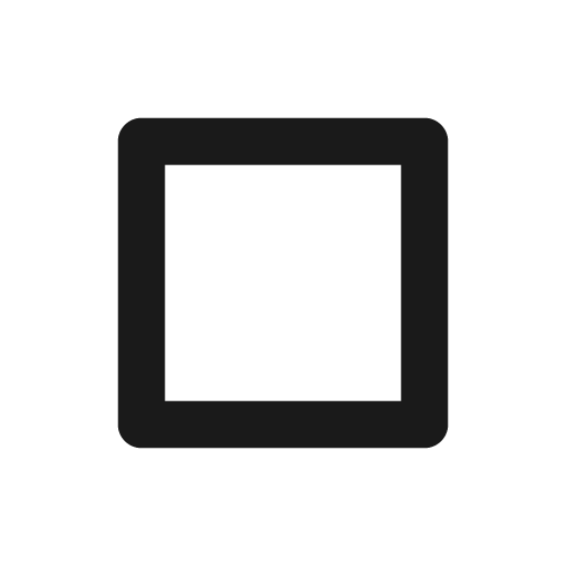 Stop line icon, outline style, from Remix Icon