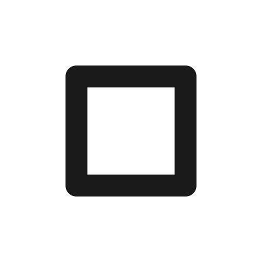 Stop mini line icon, outline style, from Remix Icon