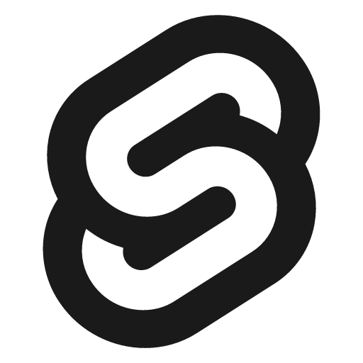 Svelte fill icon, filled style, from Remix Icon