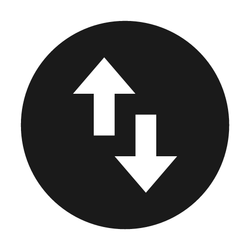 Swap fill icon, filled style, from Remix Icon