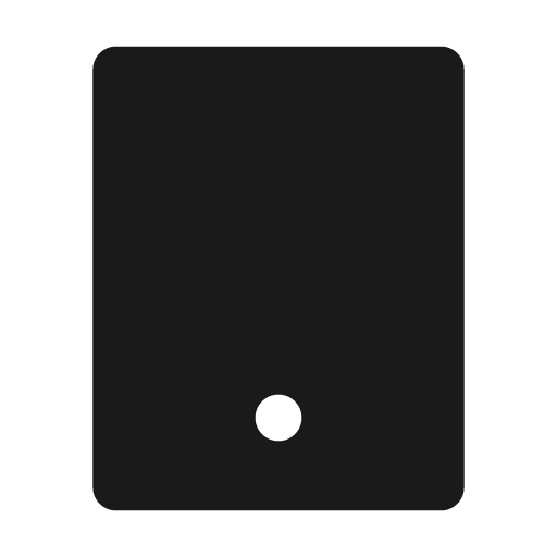 Tablet fill icon, filled style, from Remix Icon