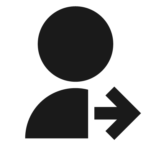 User shared fill icon, filled style, from Remix Icon