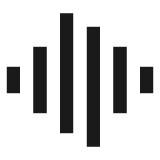 Voiceprint line icon, outline style, from Remix Icon