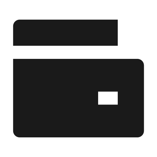 Wallet fill icon, filled style, from Remix Icon
