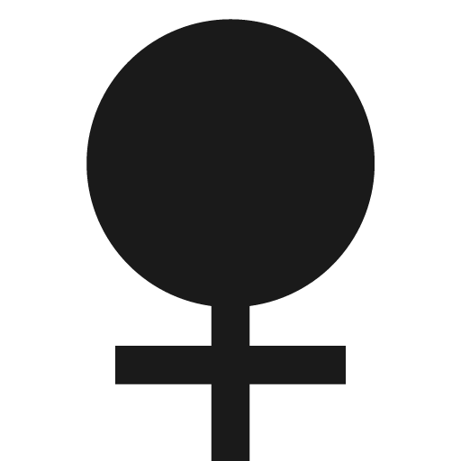 Women fill icon, filled style, from Remix Icon