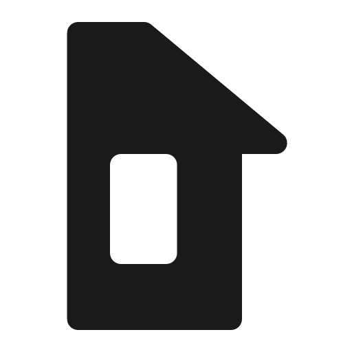 Building part icon, solid style, from Röntgen