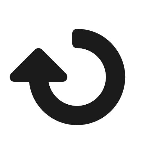 Clockwise icon, solid style, from Röntgen